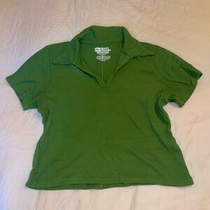 Big Bud Press Green Short Sleeve Polo -1XL